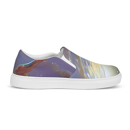 Women's Slip-On Canvas Shoes - Stellar Drifters