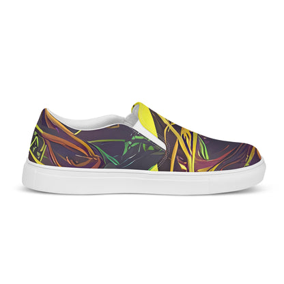 Women's Slip-On Canvas Shoes - Helmut Haze