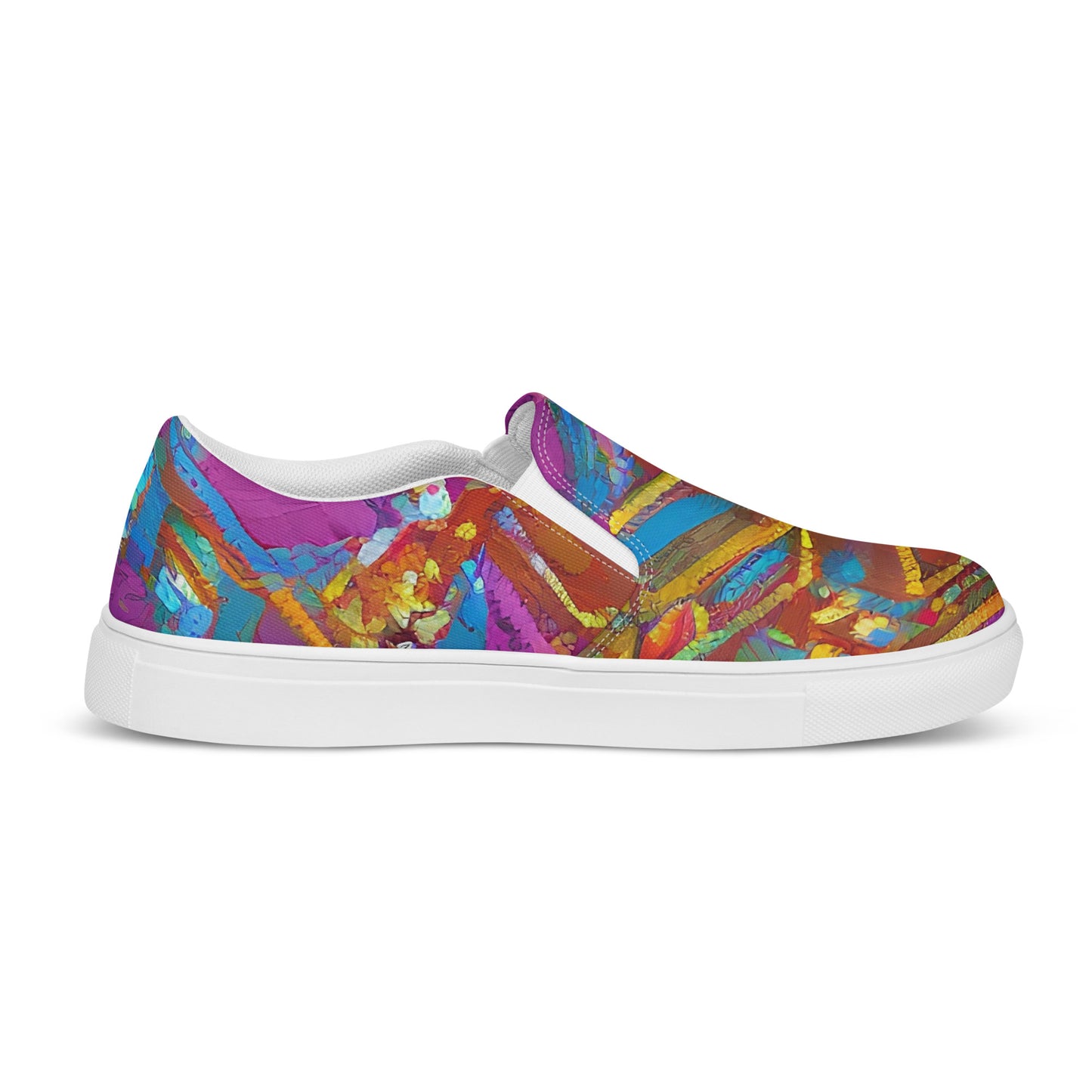 Women's Slip-On Canvas Shoes - Quantum Palaces
