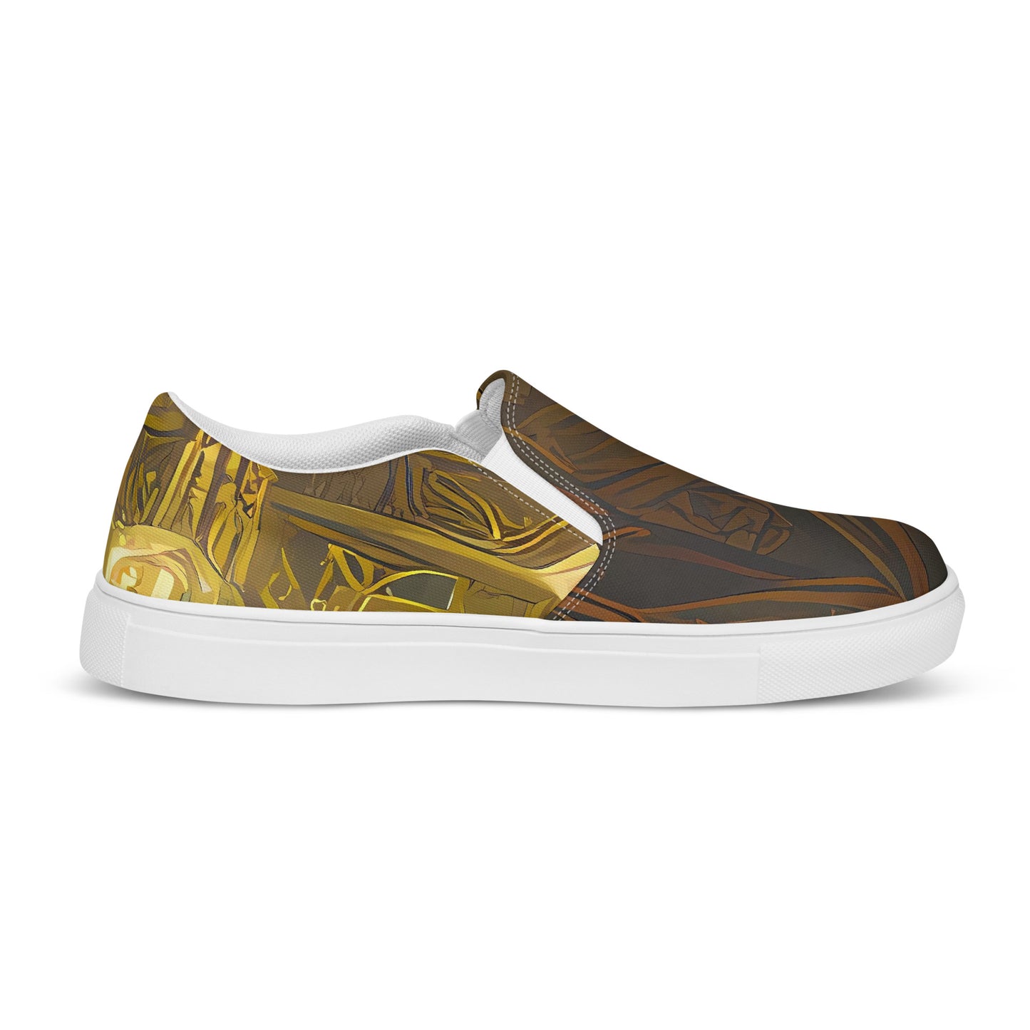 Women's Slip-On Canvas Shoes - Hooch Harmony