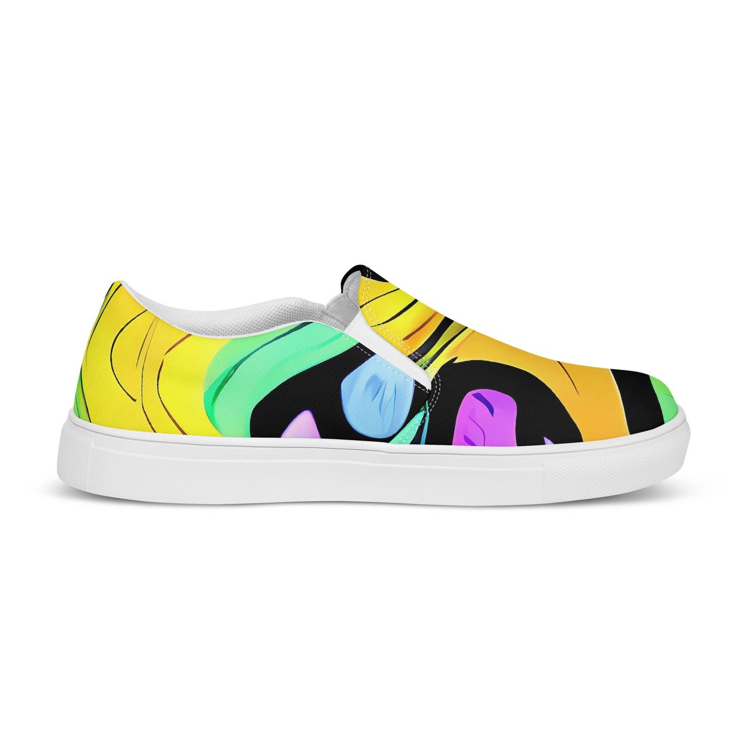 Women's Slip-On Canvas Shoes - Sillman Swirl