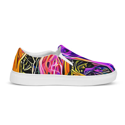 Women's Slip-On Canvas Shoes - Cooper's Vision