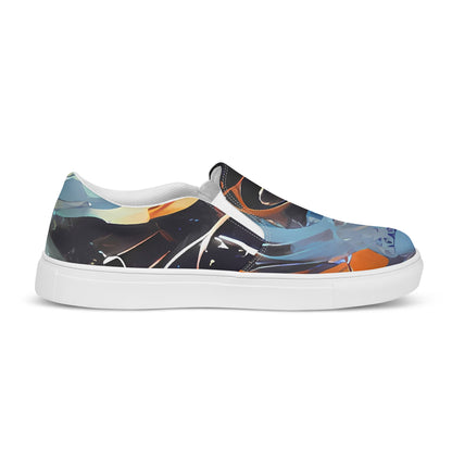Women's Slip-On Canvas Shoes - Neo-Splash Labyrinth