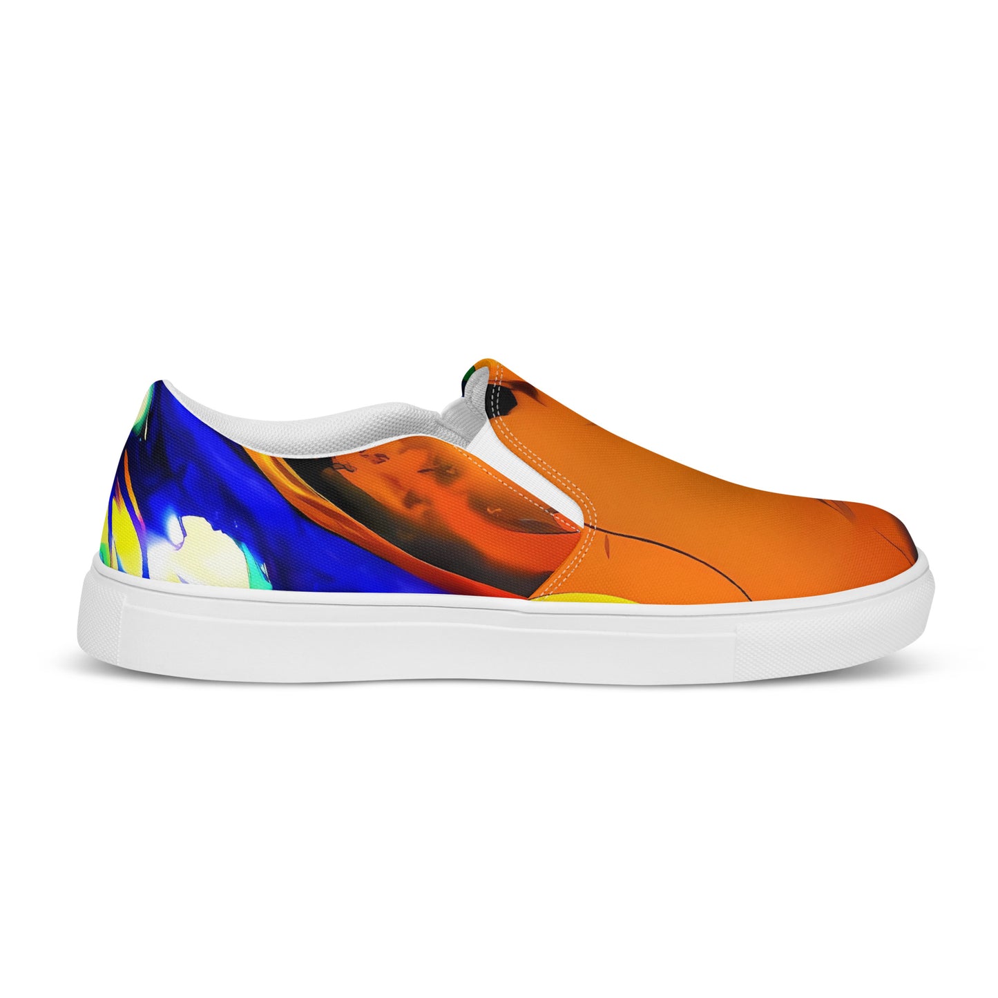 Women's Slip-On Canvas Shoes - Illuminated Whirl