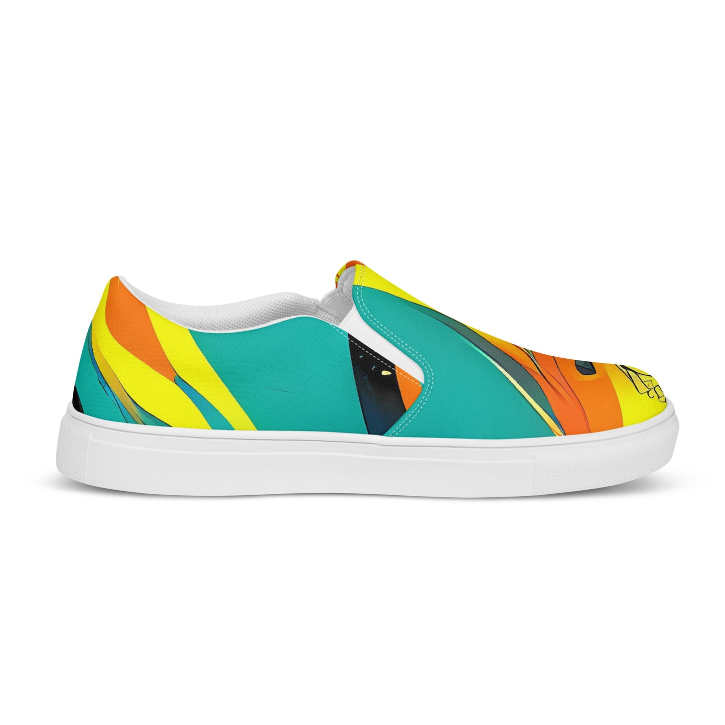 Women's Slip-On Canvas Shoes - Void Swirl