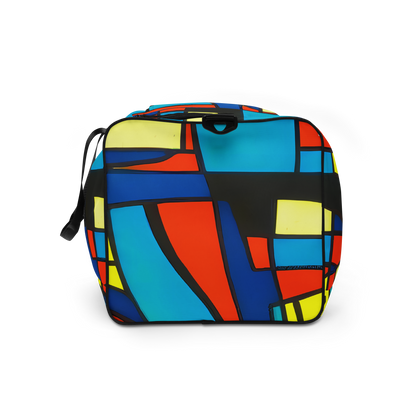 Duffle Bag - Neon Fractals