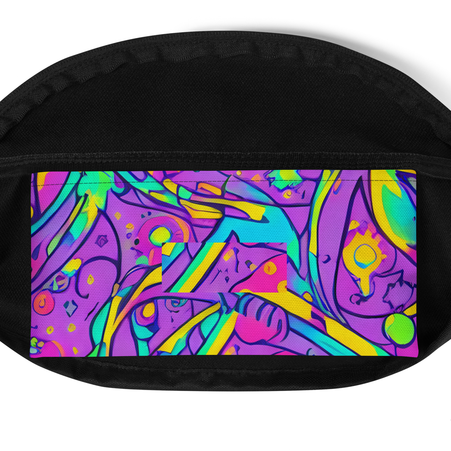 Fanny Pack - Neon Galaxy Whirl