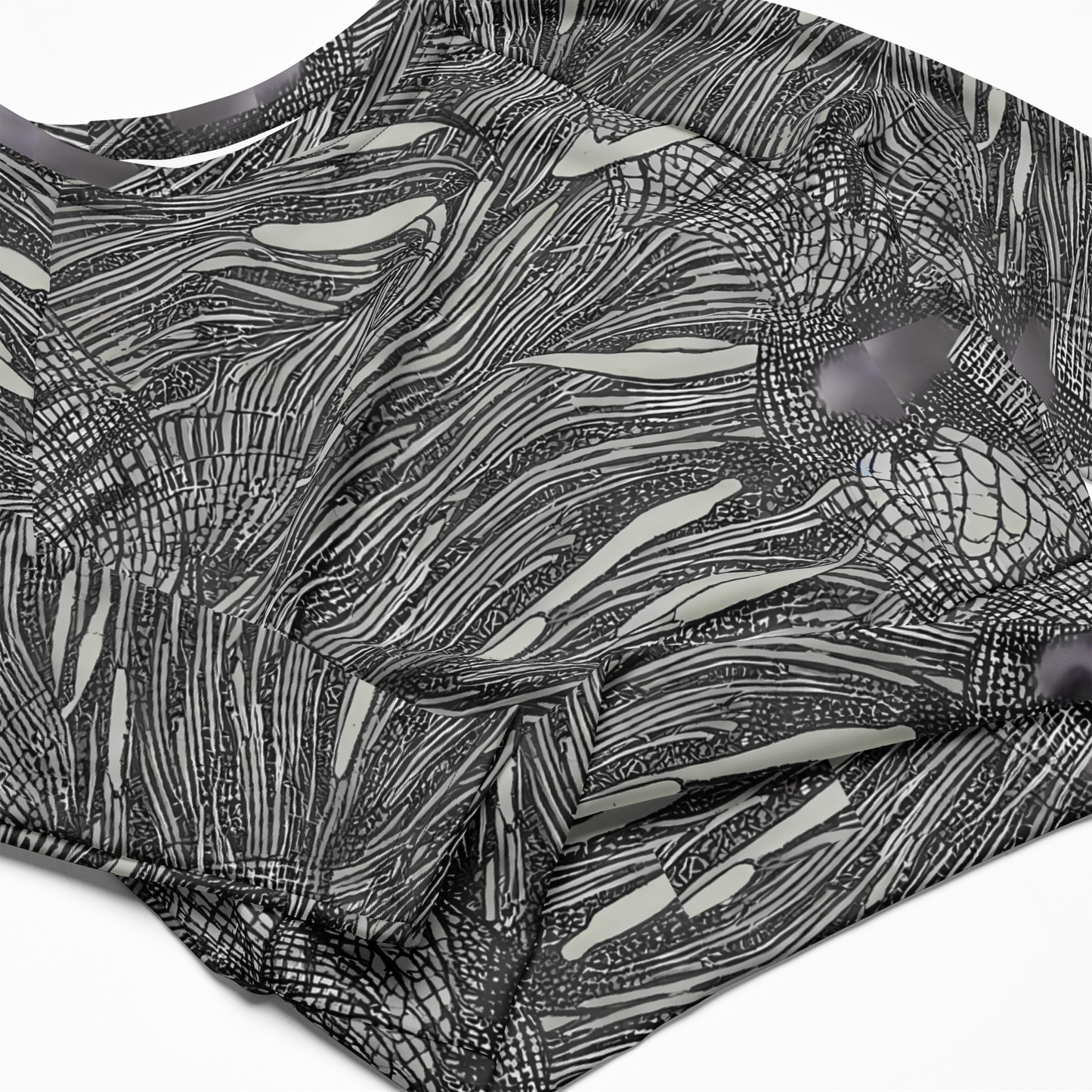 Long Sleeve Crop Top - Sable Currents