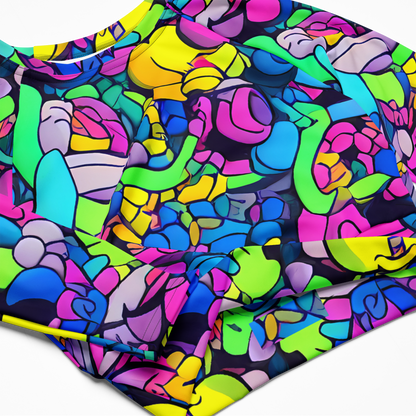 Long Sleeve Crop Top - Radiant Revelation