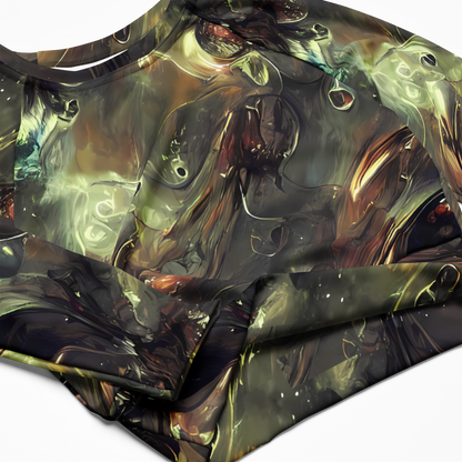 Long Sleeve Crop Top - Chaos Crescendo