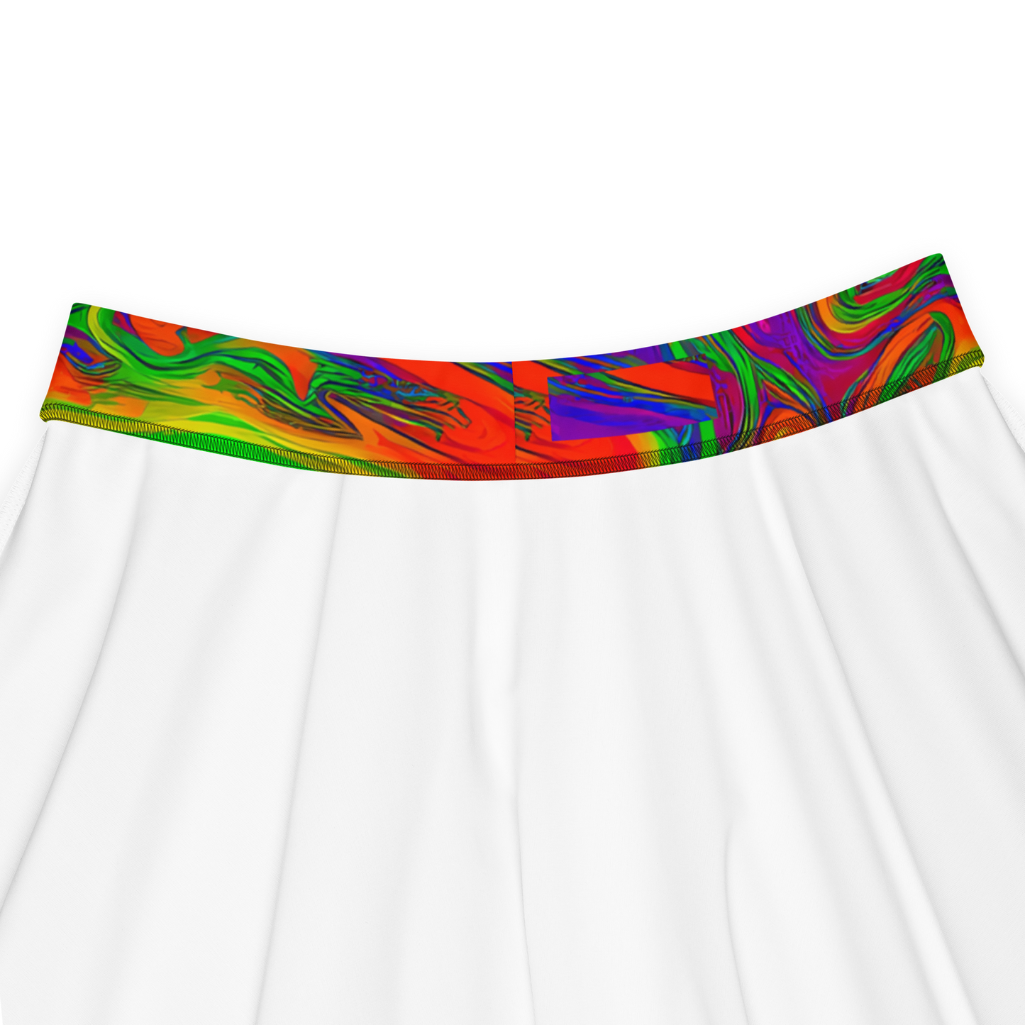 Skater Skirt - Psychedelic Waves