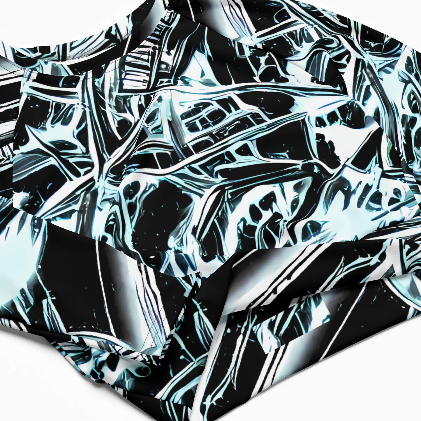 Long Sleeve Crop Top - Frosted Infusion