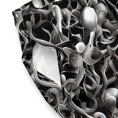 Swim Trunks - Fluid Monochrome