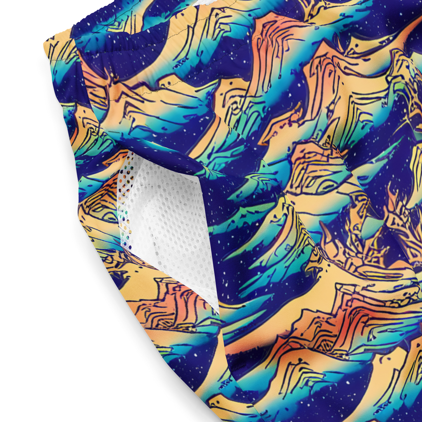 Swim Trunks - Mystical Mountain Mirage