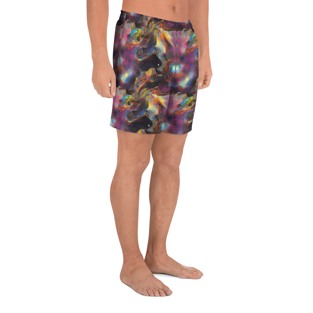 Men's Athletic Shorts - Cosmic Fusion