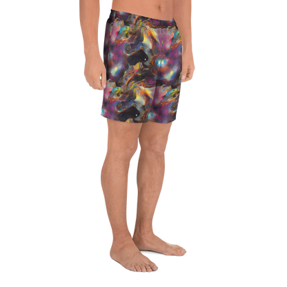 Men's Athletic Shorts - Cosmic Fusion