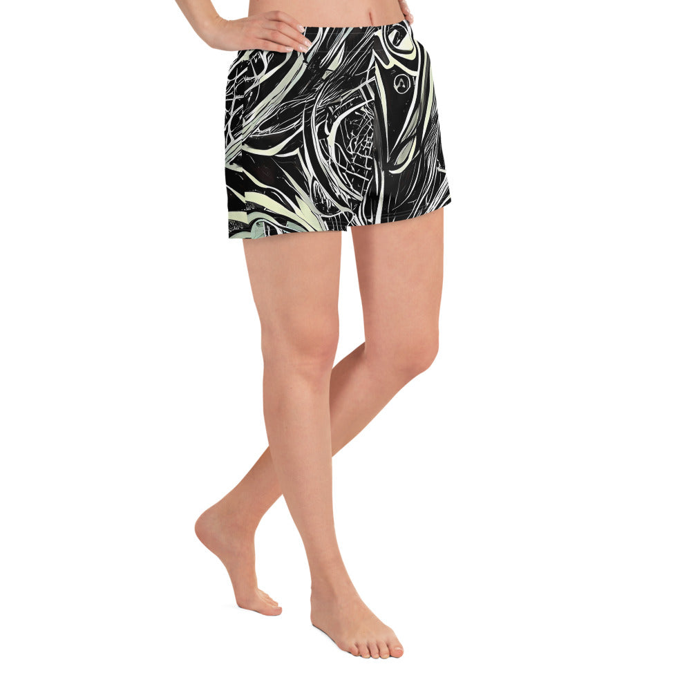 Women’s Athletic Shorts - Helmut's Whisper