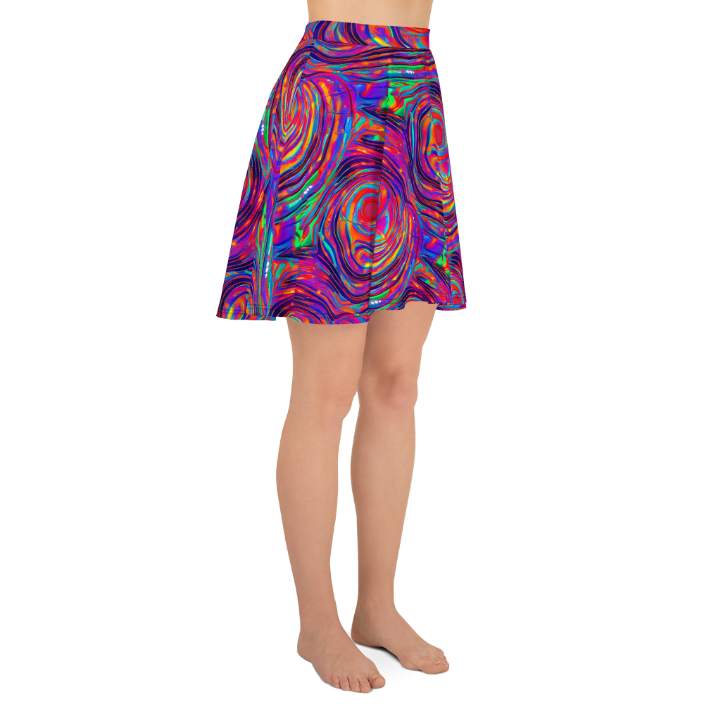 Skater Skirt - Quantum Spiral