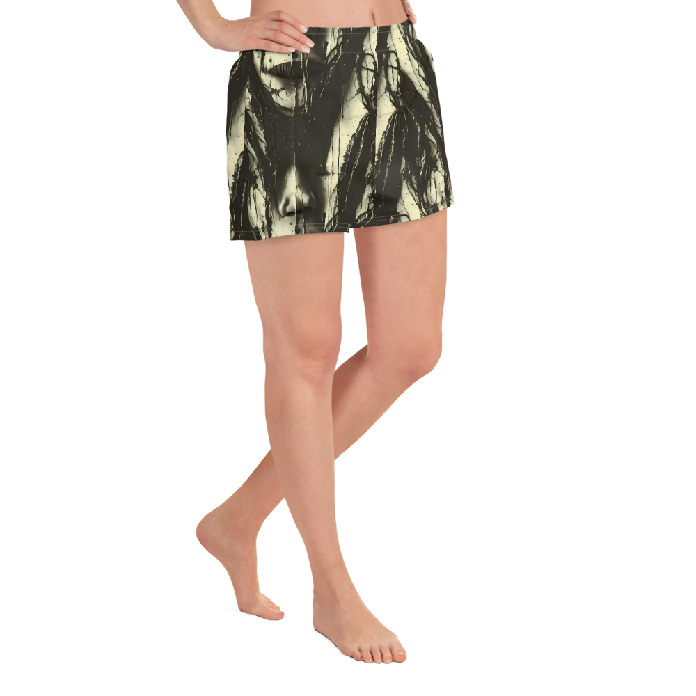 Women’s Athletic Shorts - Eclipse Veil