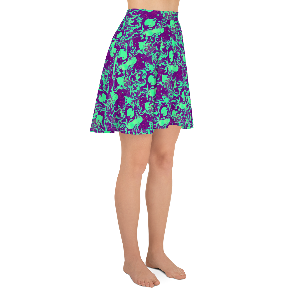 Skater Skirt - Alien Ripples