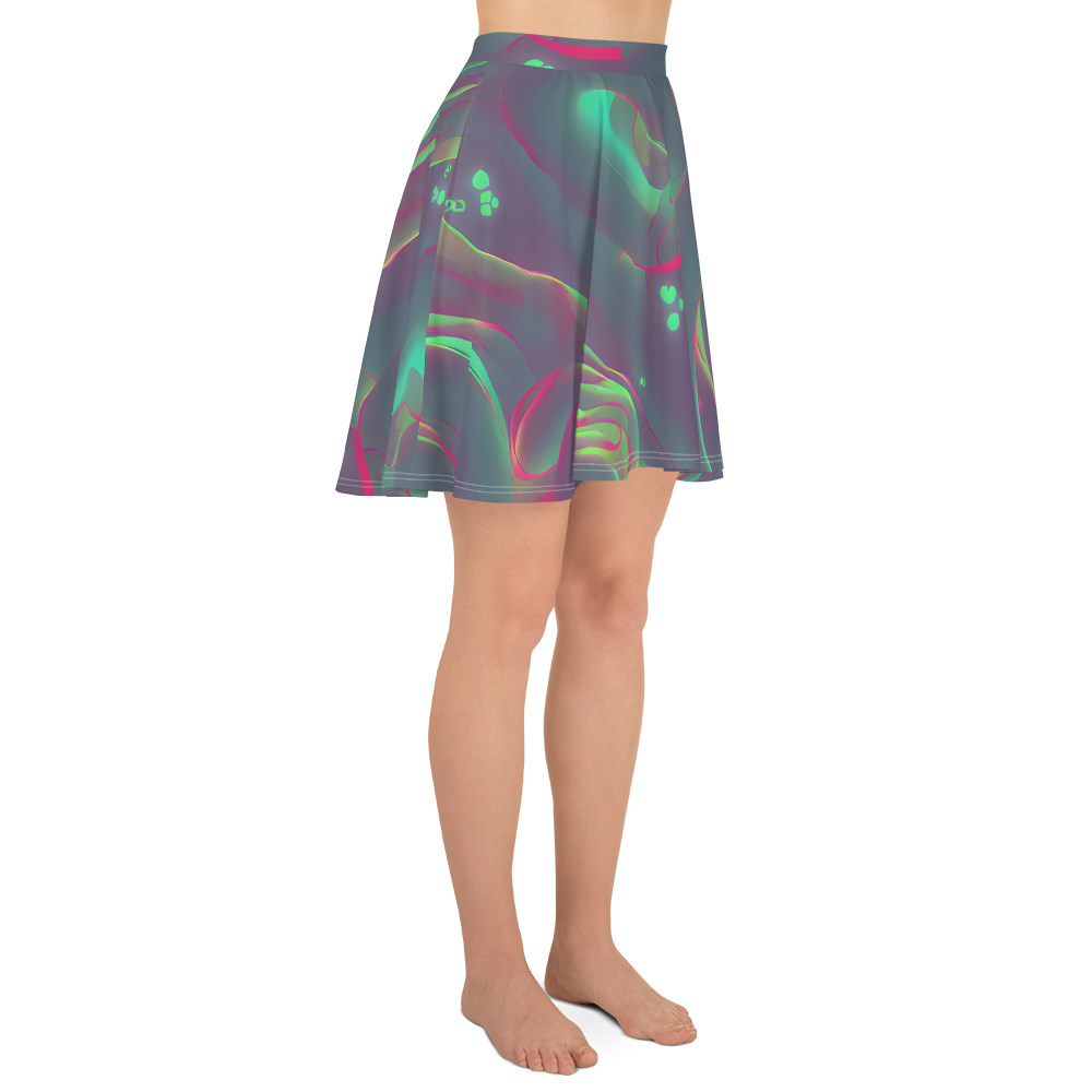 Skater Skirt - Neon Whisper