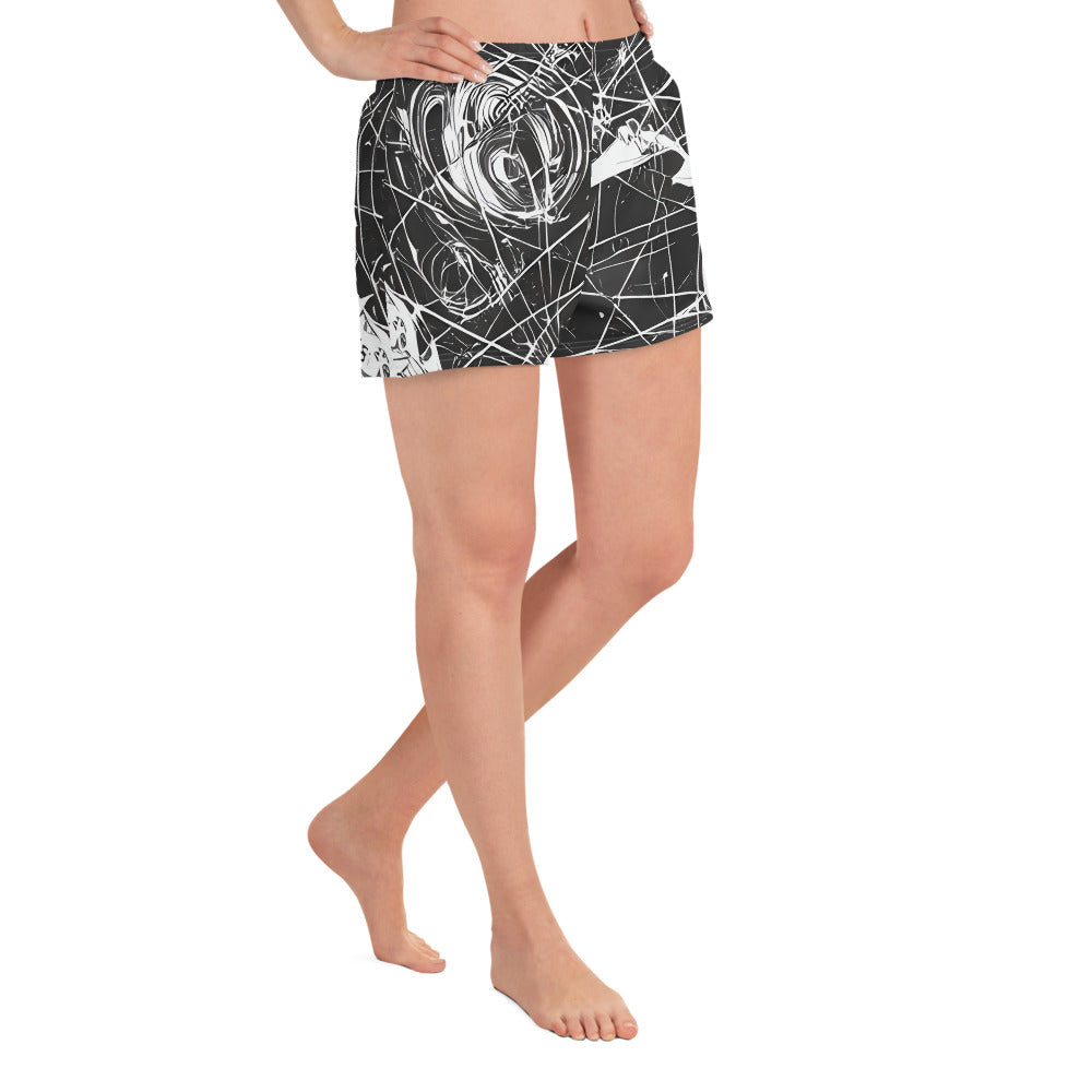 Women’s Athletic Shorts - Void Vortex