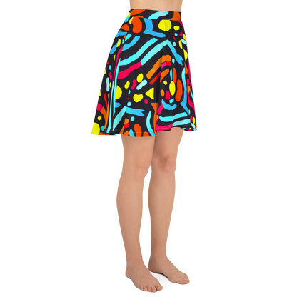 Skater Skirt - Midnight Stream