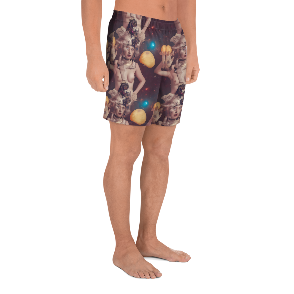 Men's Athletic Shorts - Nebula Siren