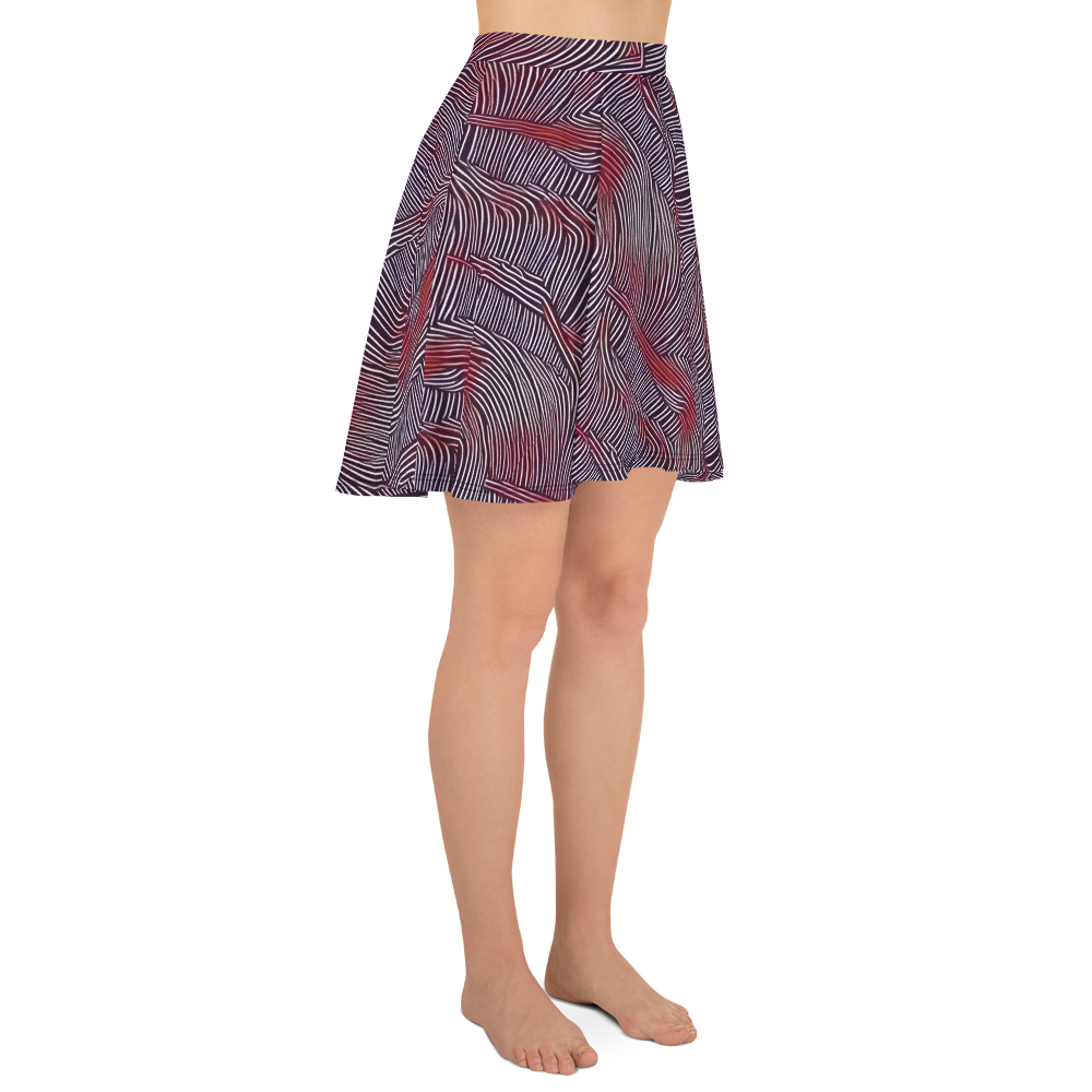 Skater Skirt - Nebula Waves