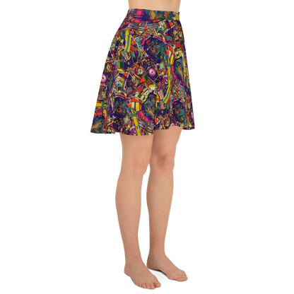 Skater Skirt - Cosmic Collage