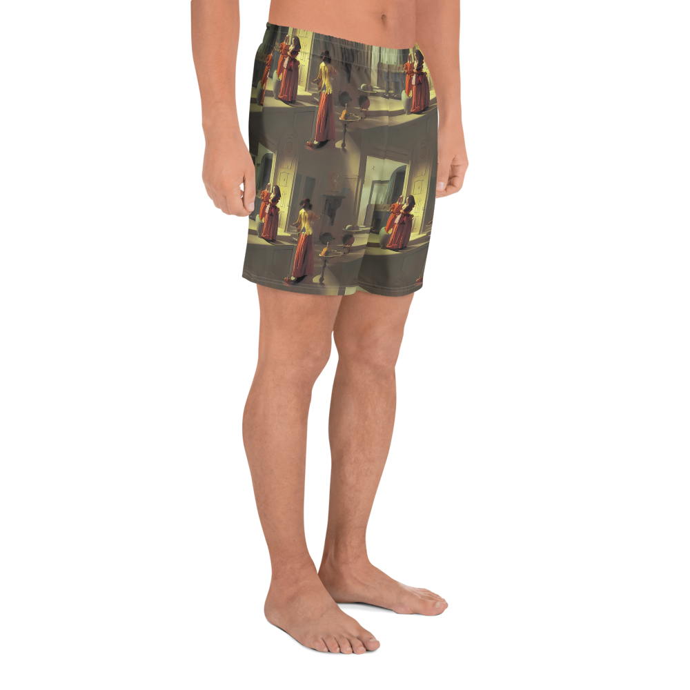 Men's Athletic Shorts - Surreal Shadows