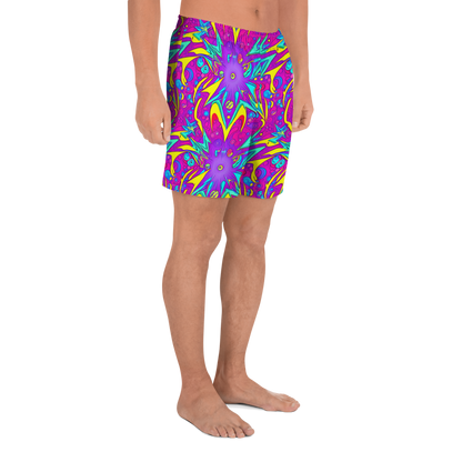 Men's Athletic Shorts - Nebula Radiance