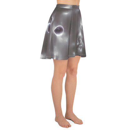 Skater Skirt - Silver Nebula