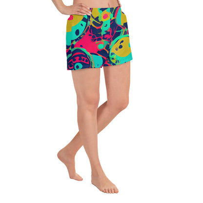 Women’s Athletic Shorts - Gottlieb Galaxy