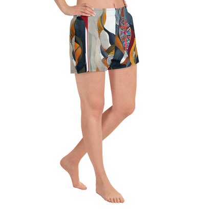 Women’s Athletic Shorts - Analog Dreams