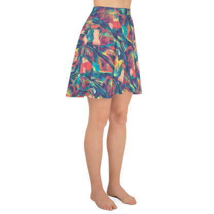 Skater Skirt - Neon Aurora