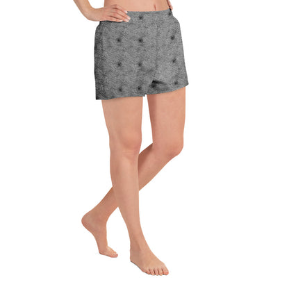 Athletic Shorts - Black And White Rhapsody