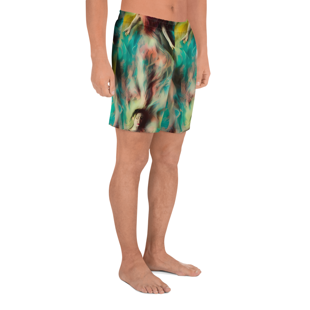Men's Athletic Shorts - Enchanted Fusion