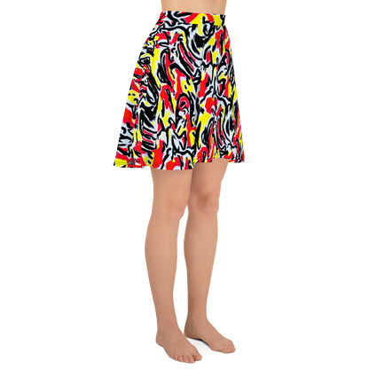 Skater Skirt - Cosmic Brushstrokes