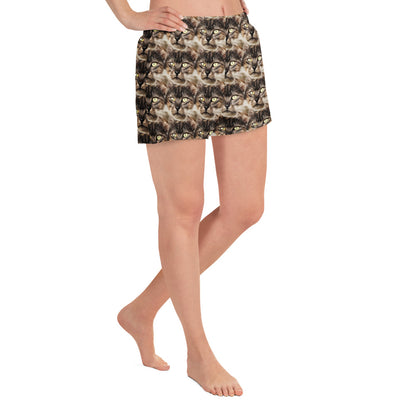 Athletic Shorts - Feline Reverie