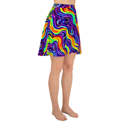 Skater Skirt - Galactic Flames