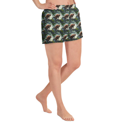 Athletic Shorts - Whiskered Enigma