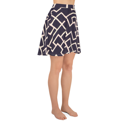 Skater Skirt - Gilded Gridlock