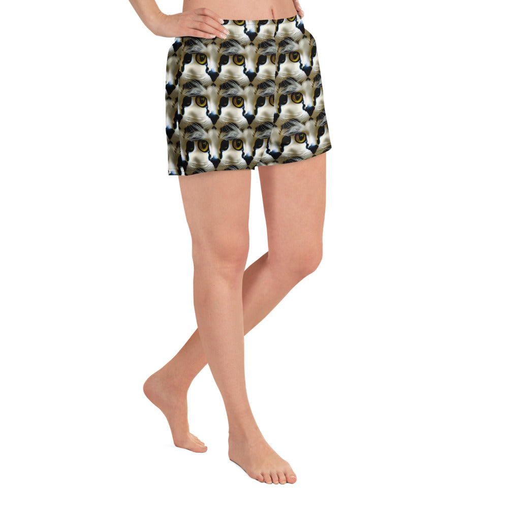 Athletic Shorts - Feline Fancy