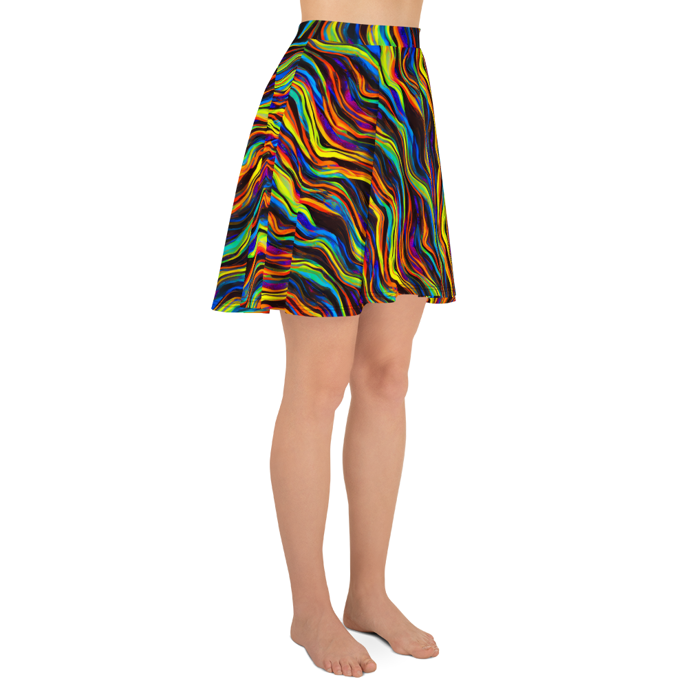 Skater Skirt - Celestial Waves