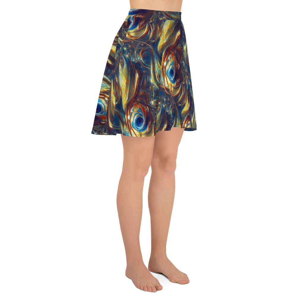 Skater Skirt - Celestial Vortex