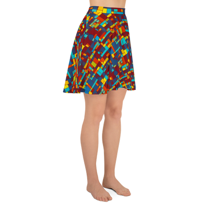 Skater Skirt - Astral Grid
