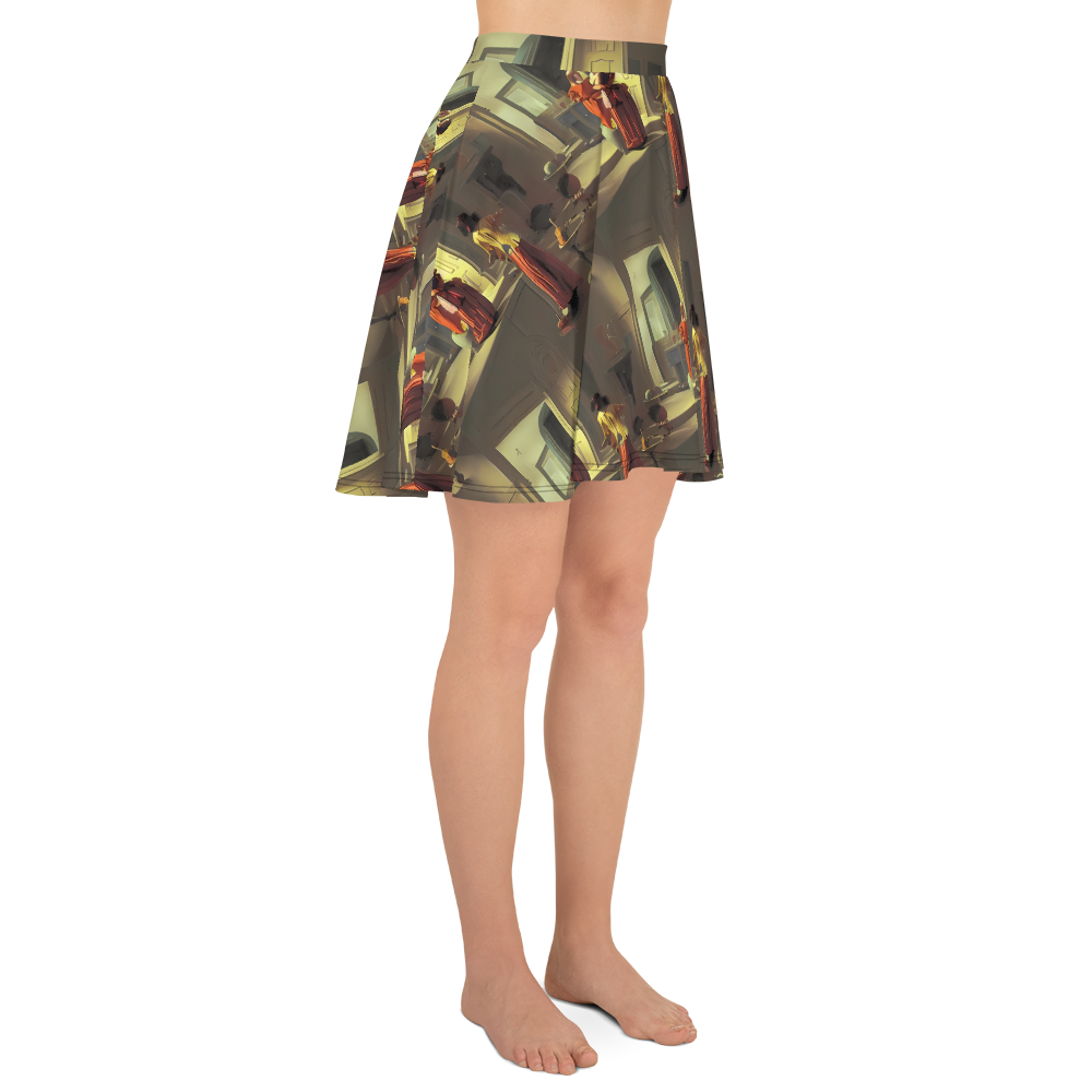 Skater Skirt - Surreal Shadows