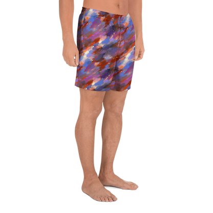 Men's Athletic Shorts - Celestial Brushstroke