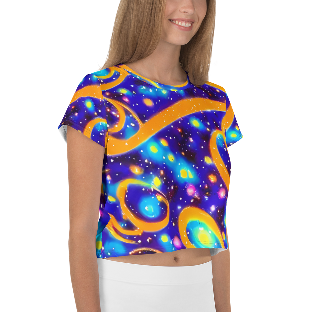 Women's Crop Tee - Epic Orbit